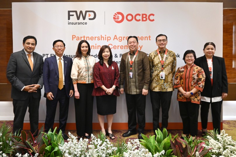 OCBC dan FWD Insurance Tandatangani Kerja sama Bancassurance