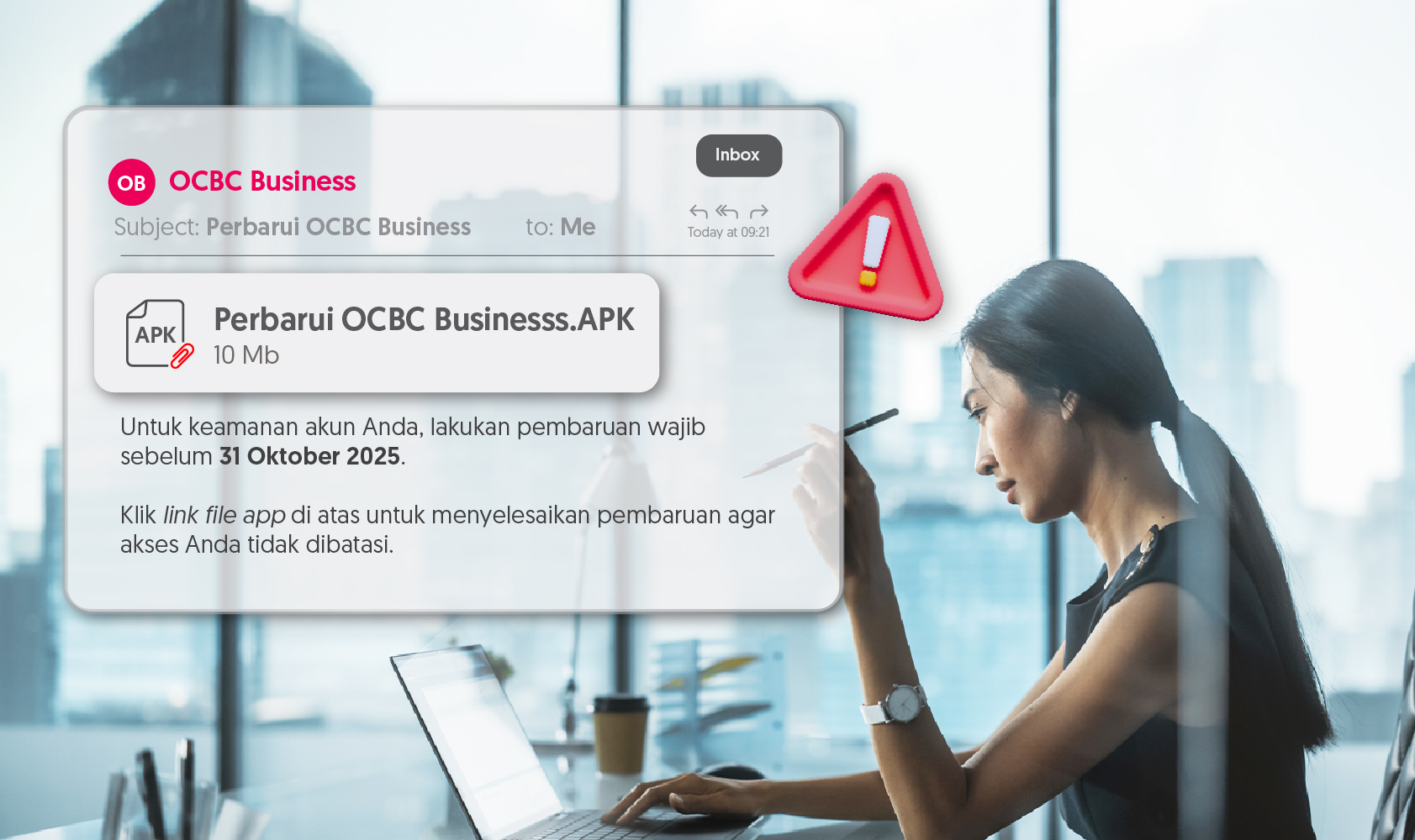 Antisipasi Aplikasi Palsu & Link Phishing yang Beredar dengan Berbagai Modus Aksi 