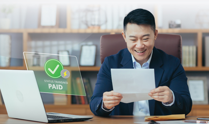 Bayar listrik praktis di OCBC Business