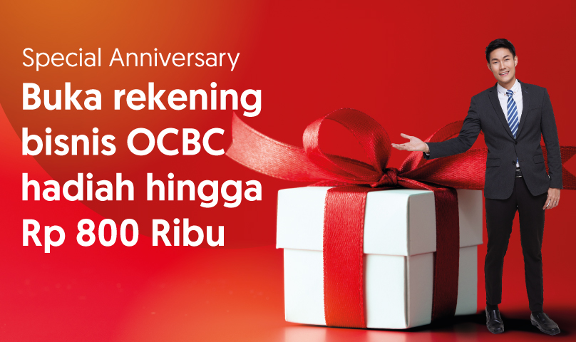 Spesial HUT OCBC, untung berlipat untuk bisnis hebat!
