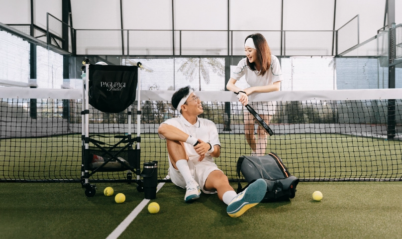 Cicilan 0% hingga 12 Bulan - Pagi Pagi Padel