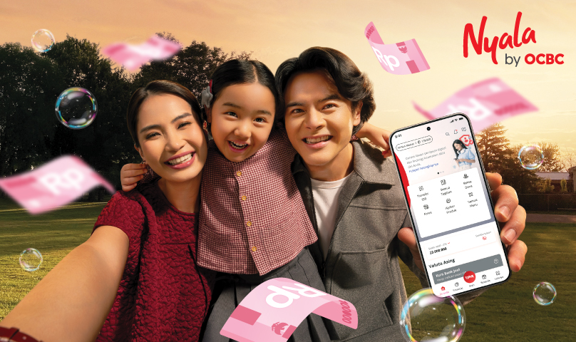 Cash rewards up to IDR 500,000!  Open Nyala and make transactions using OCBC